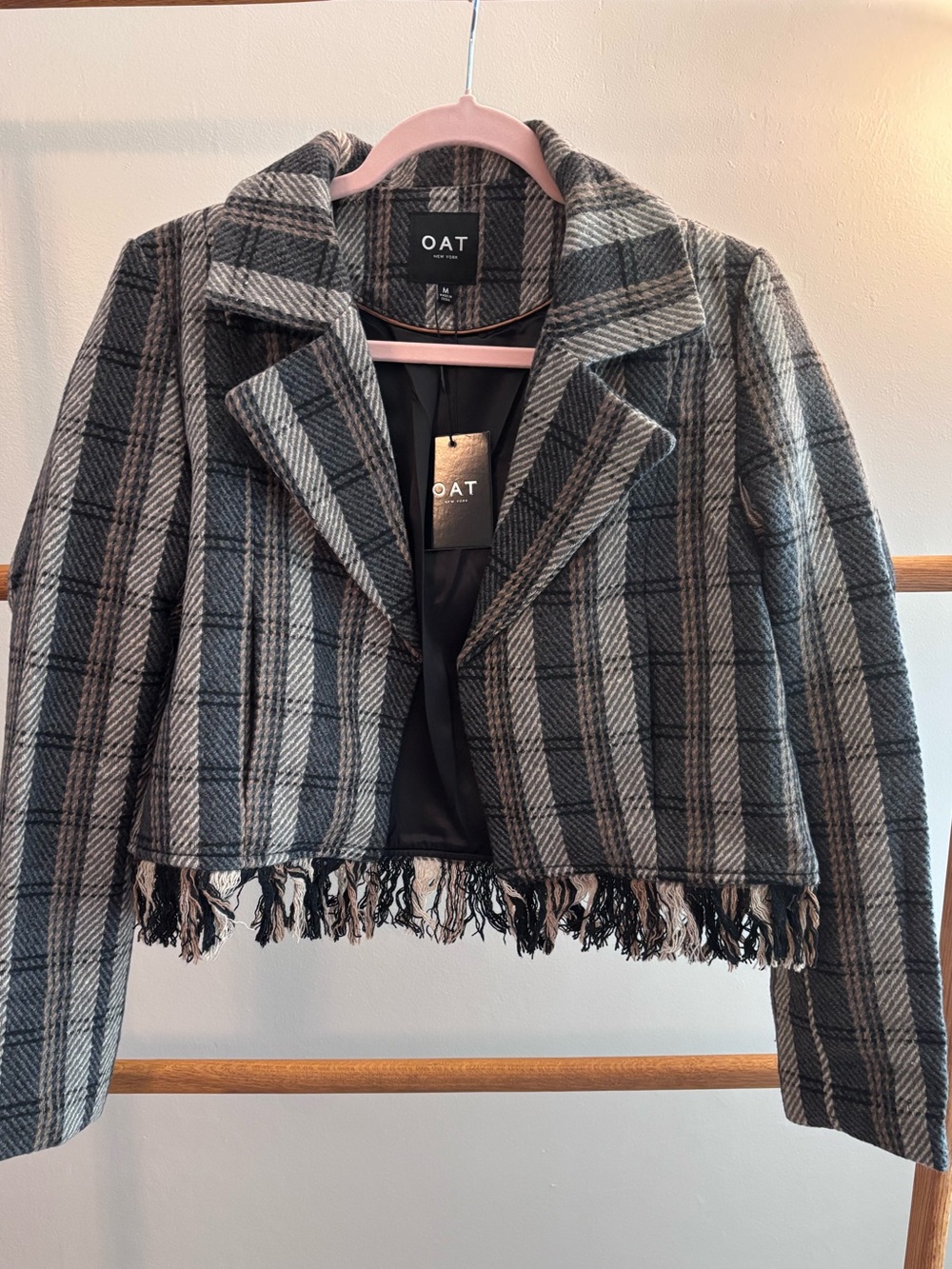 OAT New York Fringe blazer